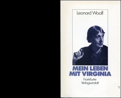 Woolf, Mein Leben mit Virginia. (Umschlag)
