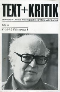 Friedrich Dürrenmatt. (Umschlag)