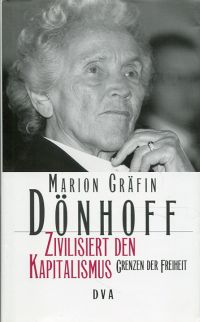 Dönhoff, Zivilisiert den Kapitalismus. (Umschlag)