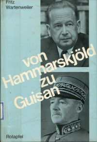 Wartenweiler, Von Hammarskjöld zu Guisan. (Umschlag)