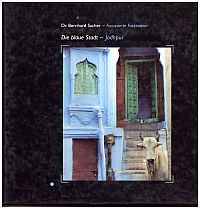 Sacher, Die blaue Stadt - Jodhpur - mit einem Blick auf Osiyan (Umschlag)