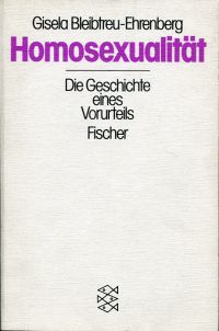 Bleibtreu-Ehrenberg, Homosexualität. (Umschlag)