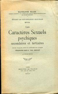 Ellis, Études de psychologie sexuelle, Tome 11: (Umschlag)