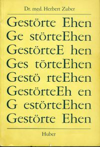 Zuber, Gestörte Ehen. (Umschlag)