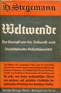 Stegemann, Weltwende. (Umschlag)