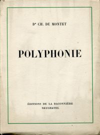 Montet, Polyphonie. (Umschlag)
