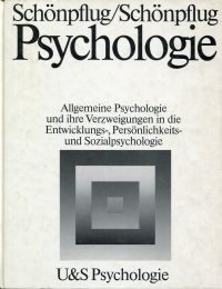 Schönpflug, Psychologie. (Umschlag)