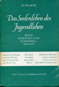 Tramer, Das Seelenleben des Jugendlichen. (Umschlag)