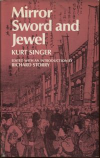 Singer, Mirror, Sword and Jewel. (Schutzumschlag)