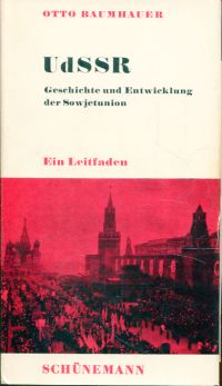 Baumhauer, UdSSR. (Umschlag)