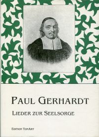 Gerhardt, Lieder zur Seelsorge. (Umschlag)