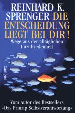 Sprenger, Die Entscheidung liegt bei Dir!. (Einband)