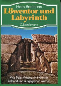 Baumann, Löwentor und Labyrinth. (Umschlag)