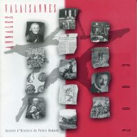 Annales Valaisannes, Bulletin annuel de la Société d'histoire du Valais Romand, (Umschlag)