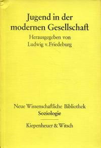 Friedeburg, Jugend in der modernen Gesellschaft. (Umschlag)