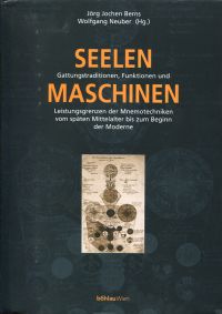 Berns, Seelenmaschinen. (Schutzumschlag)