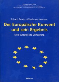 Busek, Der Europäische Konvent und sein Ergebnis. (Einband)