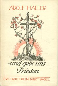 Haller, ... und gebe uns Frieden. (Umschlag)