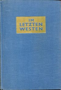 Heye, Im letzten Westen. (Umschlag)