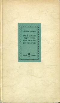 Saroyan, Der  Mann mit dem Herzen im Hochland und andere Erzählungen. (Umschlag)