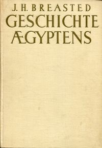 Breasted, Geschichte Aegyptens. (Umschlag)