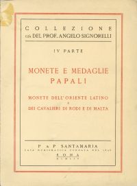 Monete e medaglie papali. (Umschlag)