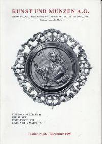 Listino N. 68 -Dicembre 1993. (Umschlag)