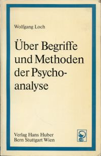 Loch, Ueber Begriffe und Methoden der Psychoanalyse. (Umschlag)