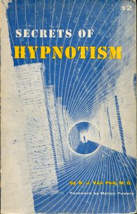 Van Pelt, Secrets of Hypnotism. (Umschlag)