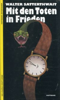 Satterthwait, Mit den Toten in Frieden. (Umschlag)