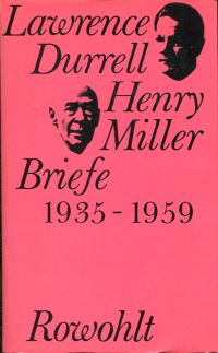 Durrell, Briefe 1935 - 1959. (Umschlag)