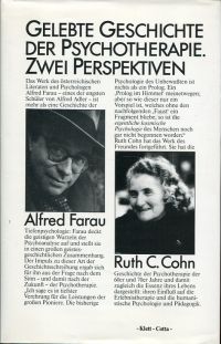 Farau, Gelebte Geschichte der Psychotherapie. (Umschlag)