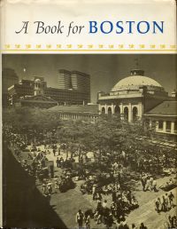 A Book for Boston. (Umschlag)