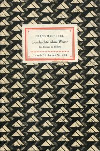 Masereel, Geschichte ohne Worte. (Umschlag)