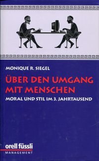 Siegel, Über den Umgang mit Menschen. (Umschlag)