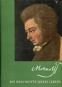 Deutsch, Mozart - die Dokumente seines Lebens. (Umschlag)
