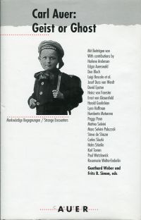 Weber, Carl Auer: Geist or ghost. (Umschlag)