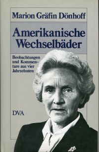 Dönhoff, Amerikanische Wechselbäder. (Umschlag)