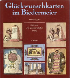 Egger, Glückwunschkarten im Biedermeier. (Umschlag)