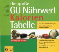 Elmadfa, Die große GU-Nährwert-Kalorien-Tabelle. (Umschlag)