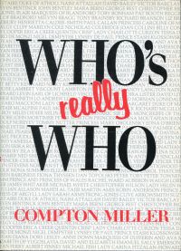 Miller, Who's really who. (Umschlag)