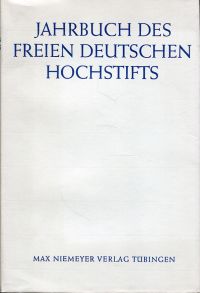 Jahrbuch des Freien Deutschen Hochstifts 1981. (Umschlag)