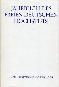 Jahrbuch des Freien Deutschen Hochstifts 1979 (Umschlag)