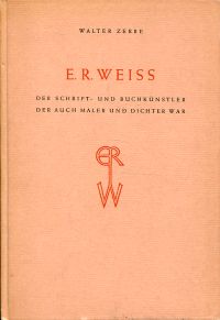 Zerbe, E. R. Weiss. (Umschlag)