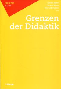 Bühler, Grenzen der Didaktik. (Umschlag)
