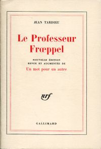 Tardieu, Le professeur Froeppel. (Umschlag)