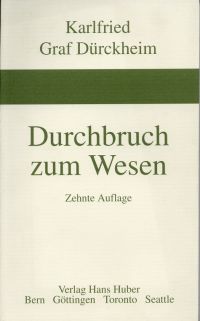 Dürckheim, Durchbruch zum Wesen. (Umschlag)