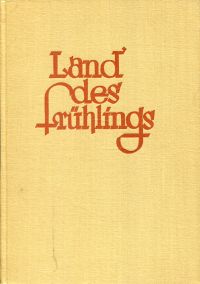 Traven, Land des Frühlings. (Umschlag)