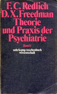 Redlich, Theorie und Praxis der Psychiatrie. (Umschlag)