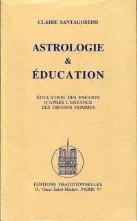 Santagostini, Astrologie et éducation. (Umschlag)